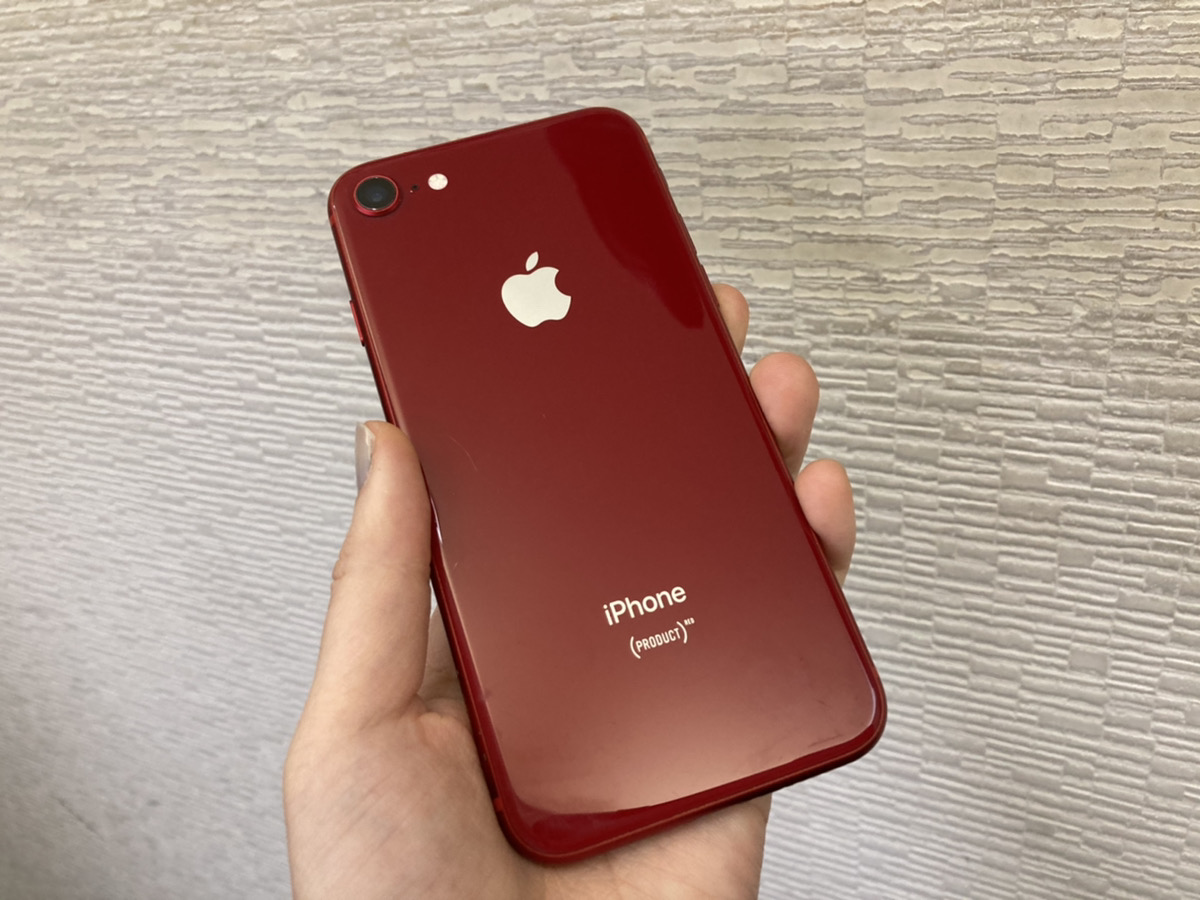iPhone8 PRODUCT RED 256GB
