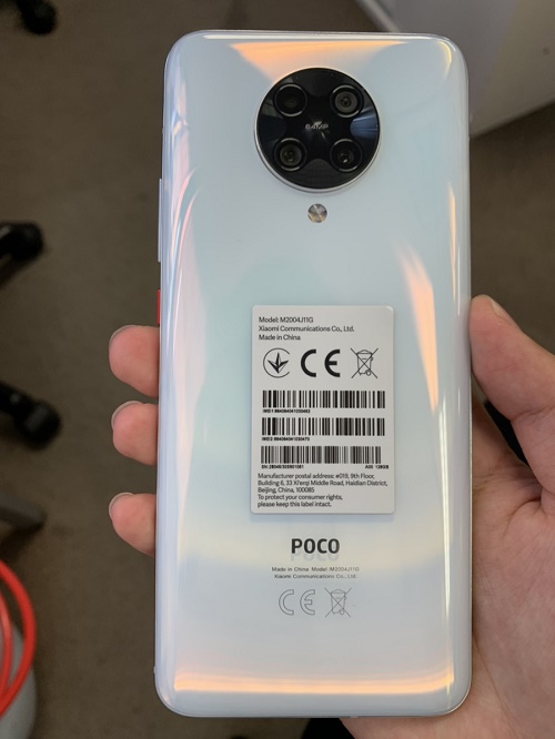 POCO F2 Pro 128GB ホワイト　ー判定　中古美品　付属品新品フルセット