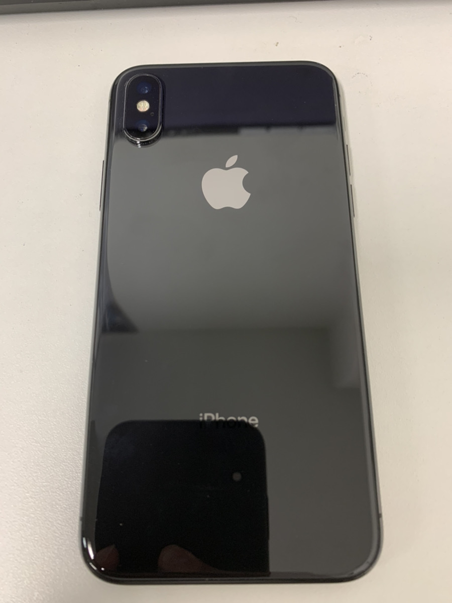 iPhoneX 256GB ブラック docomo◯判定 本体のみ