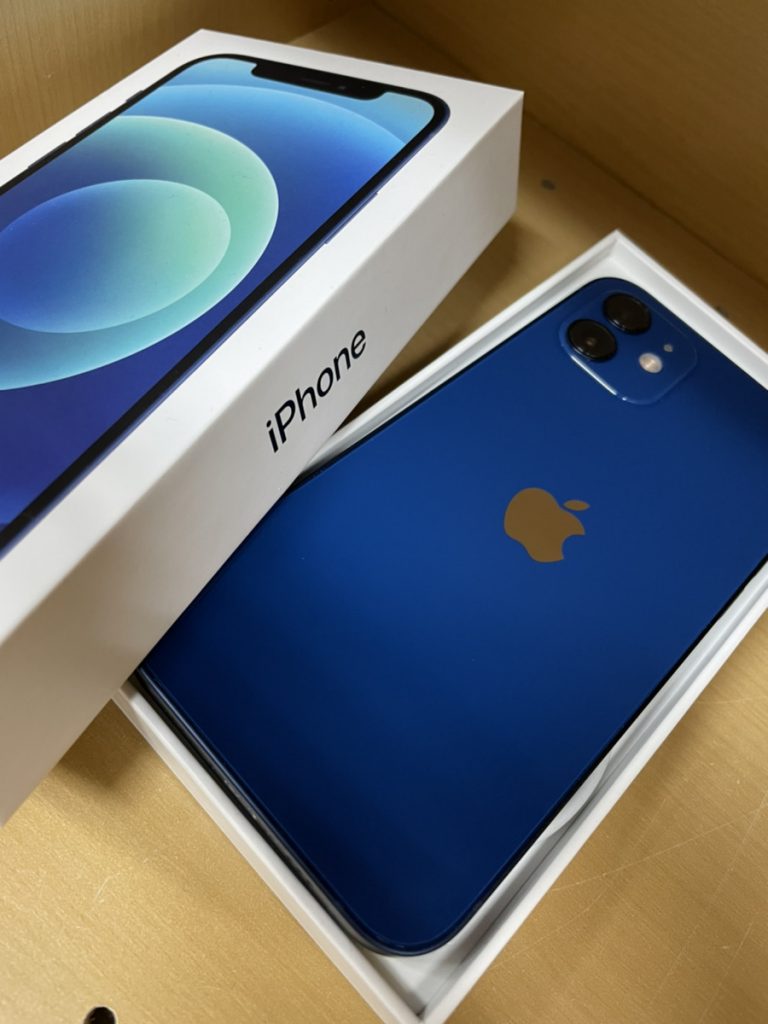 iPhone12 64GB ブルー au 中古品 - スマホ・Android・iPhone高価買取のクイック