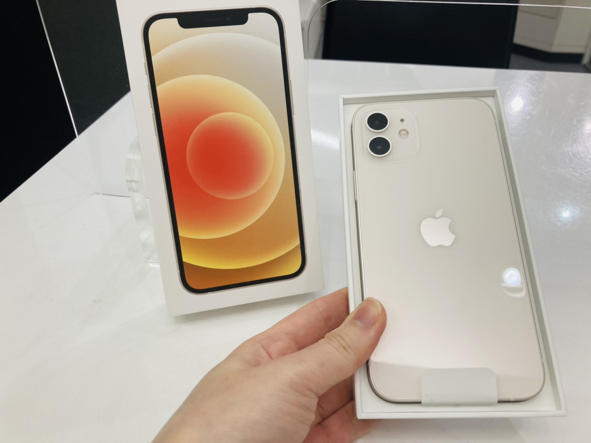 iPhone12 128GB 新品開封済み UQmobile△ simロック解除不可