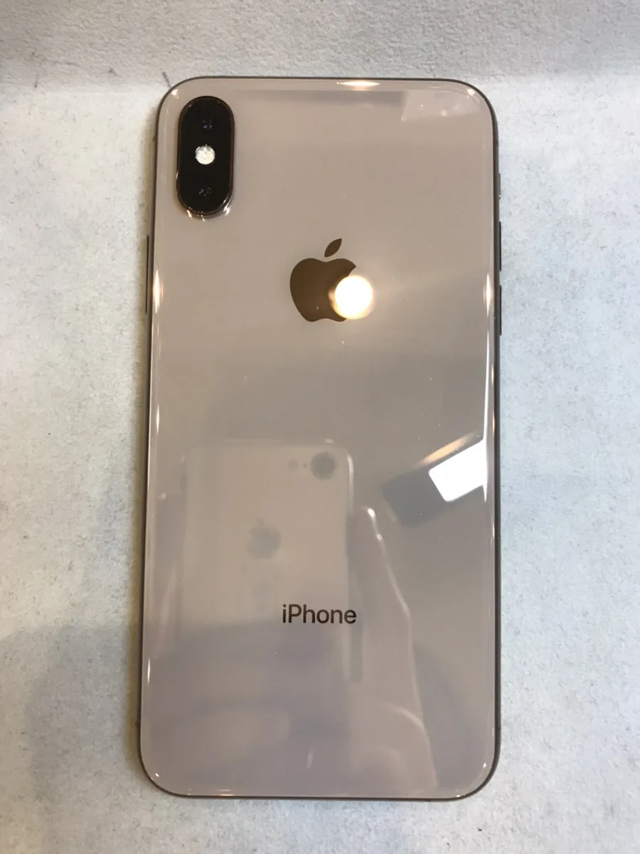 IPhoneXS ホワイト 256GB au× 中古品 - スマホ・Android・iPhone高価