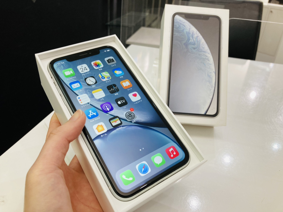 iPhoneXR 128GB SoftBank△ 中古箱あり