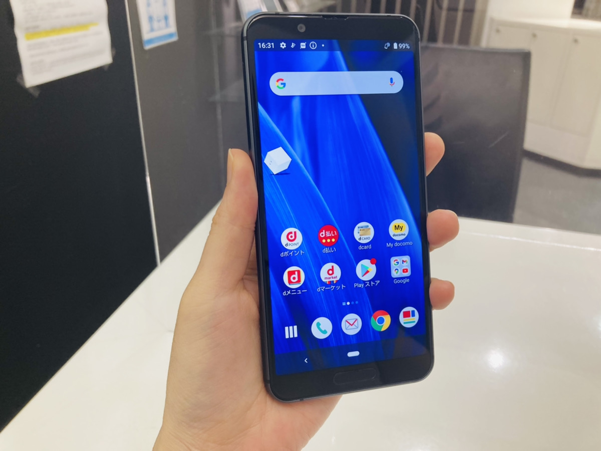 AQUOS sense3 docomo◯ 中古本体のみ