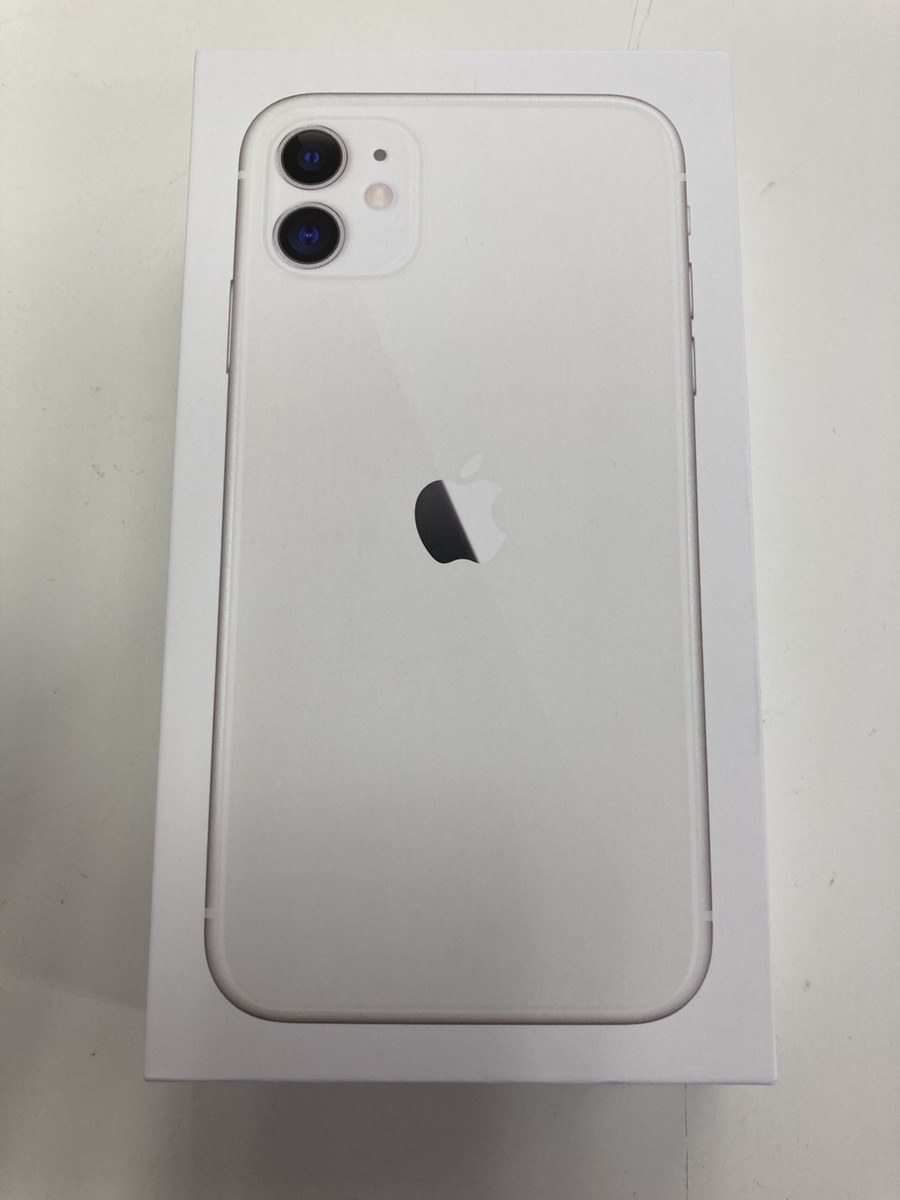 iPhone11　ホワイト　au◯判定　64GB　新品未使用品