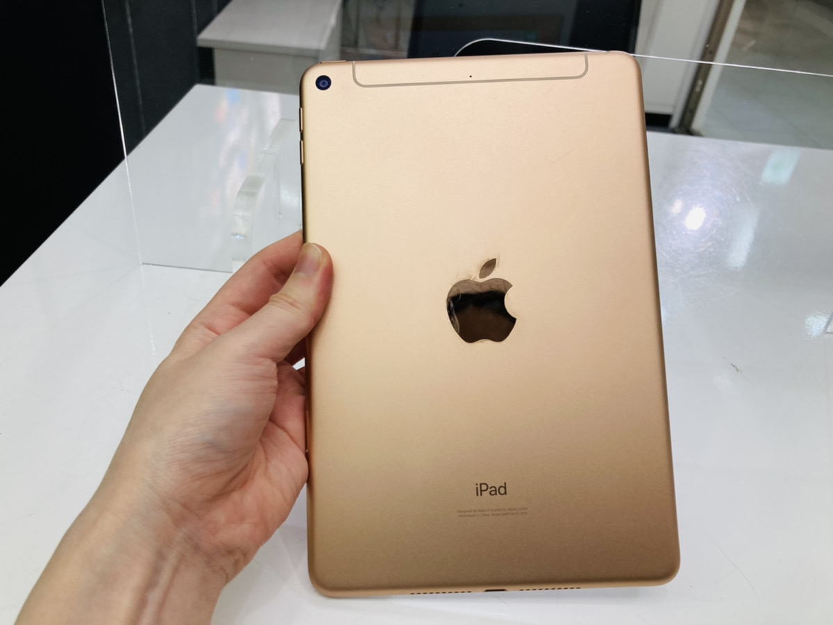 iPad mini5 64GB ゴールド au◯ 中古本体のみ