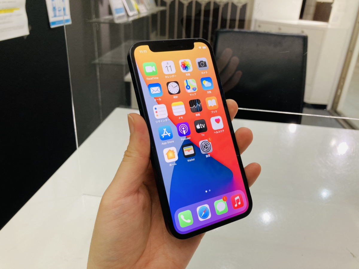 iPhone12mini 64GB ブラック au△ 中古本体のみ