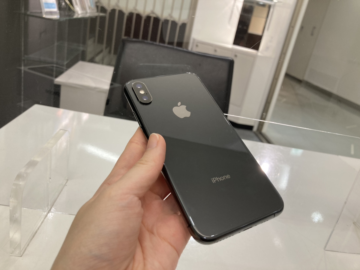 iPhoneX 64GB ブラック au◯ 中古本体のみ
