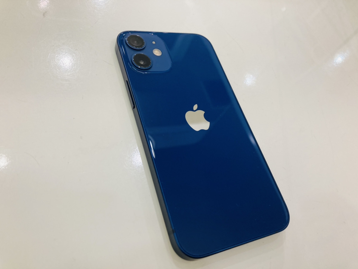 iPhone12mini 256GB simフリー ブルー 中古本体のみ