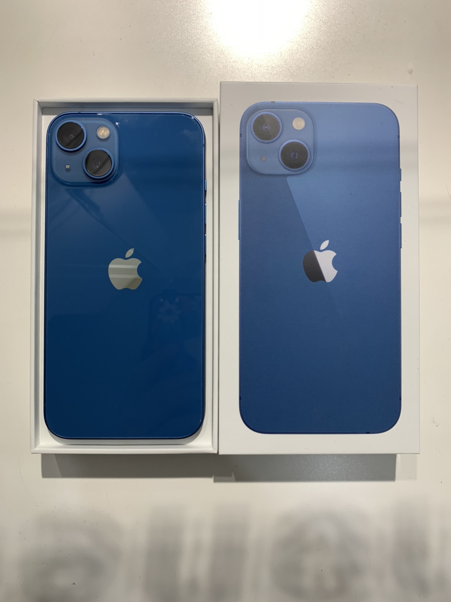 iPhone13 512GB Apple SIMフリー（中古本体、箱あり）