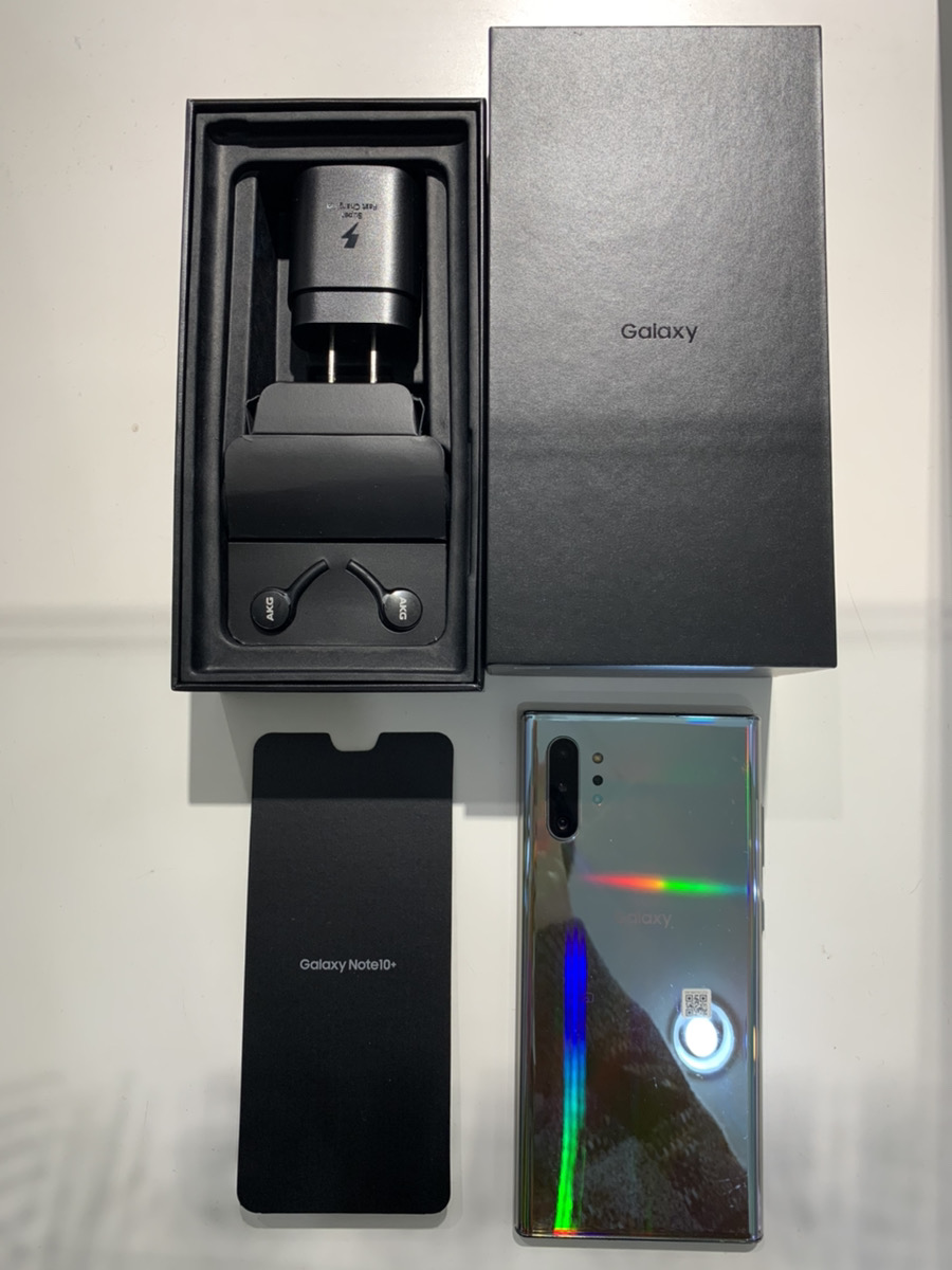Galaxy note 10＋(中古本体、付属品あり)