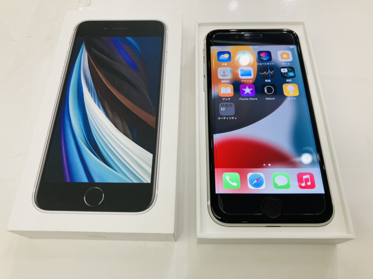 iPhoneSE2 64GB ブラック au◯ 新品開封済み 保証スタート