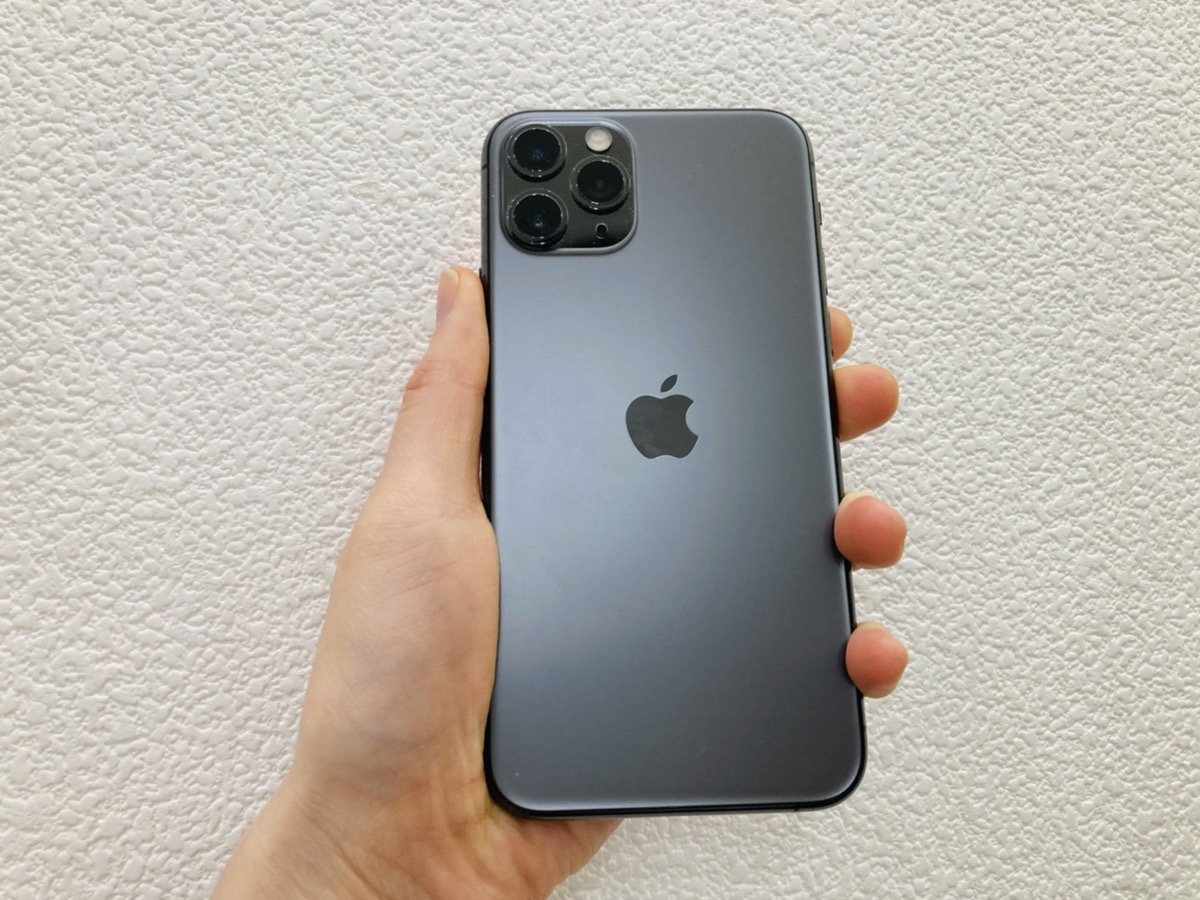 iPhone11Pro 64GB グレー au◯ 中古本体のみ カメラ故障