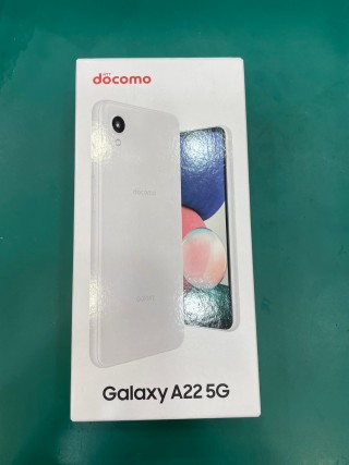 Galaxy A22 5G　64GB　ホワイト　SIMフリー〇　未使用品