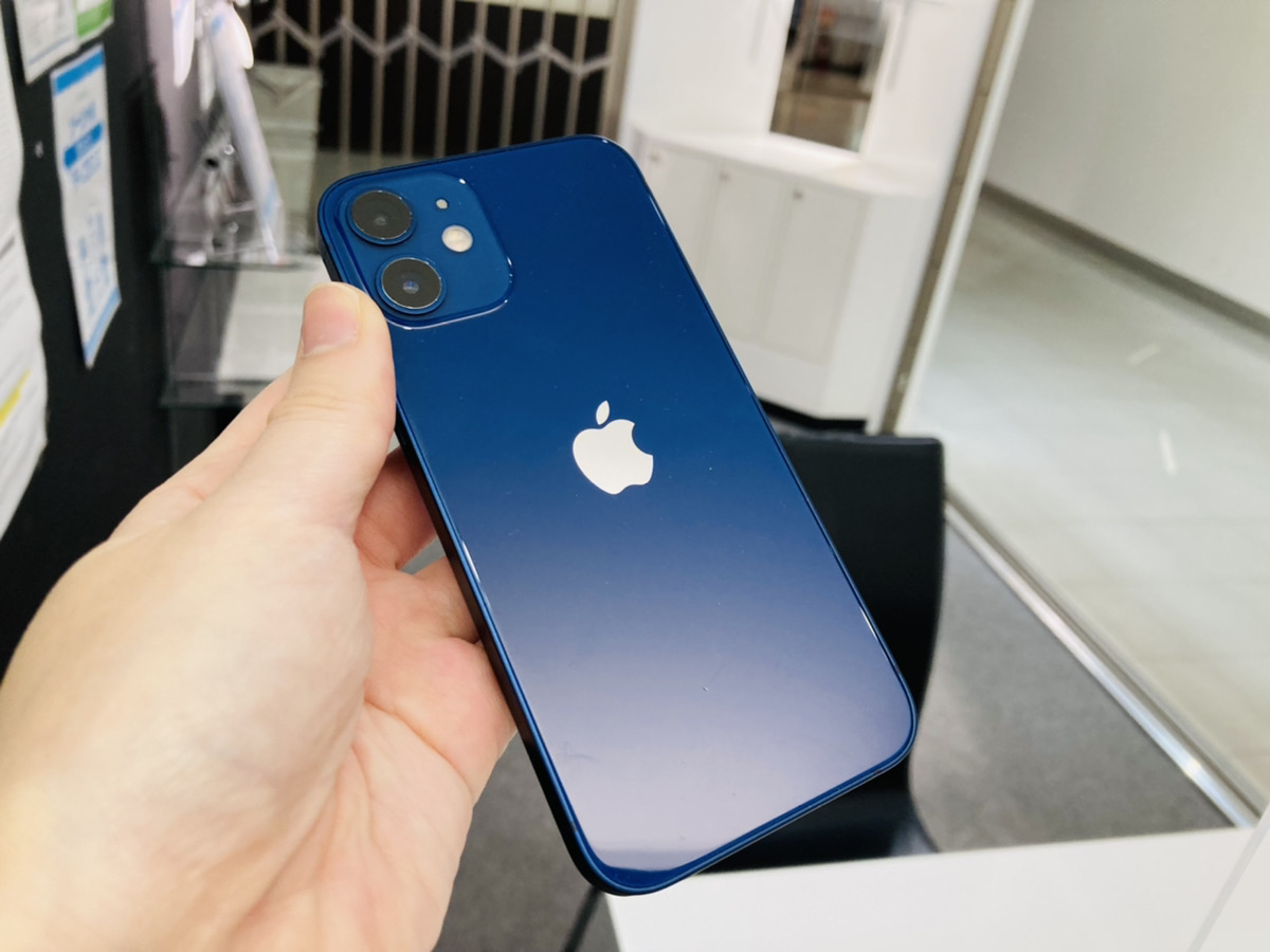 iPhone12mini 64GB ブルー au× 中古本体のみ