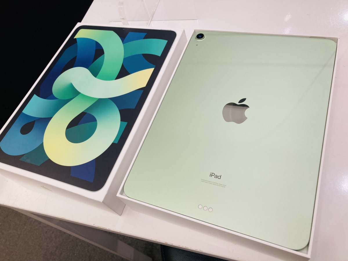 iPad Air4 64GB グリーン WiFi版 中古箱あり