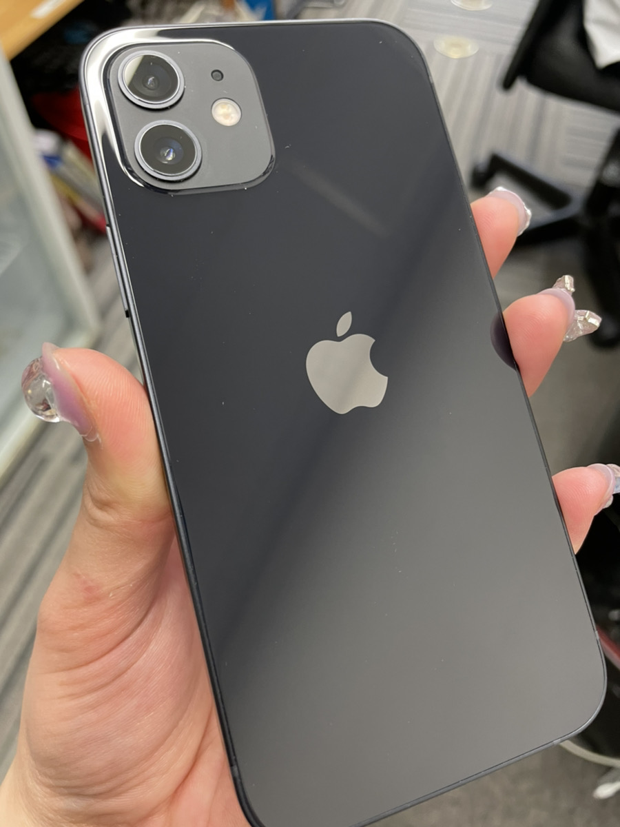 iPhone12 128GB ブラック　Apple SIMフリー 中古正常品、箱、新品付属品あり