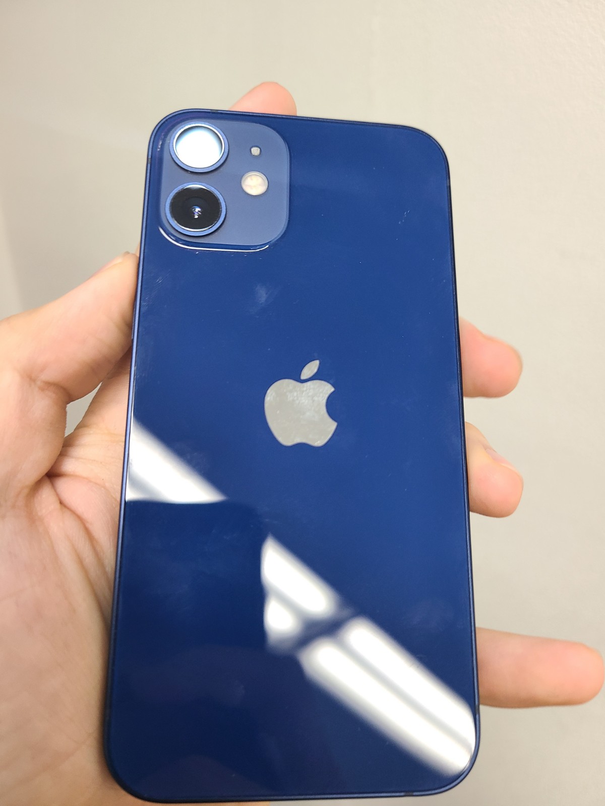 iPhone12 64GB ブルー  Apole SIMフリー 中古本体、箱、新品付属品フルセット SIMロック解除済