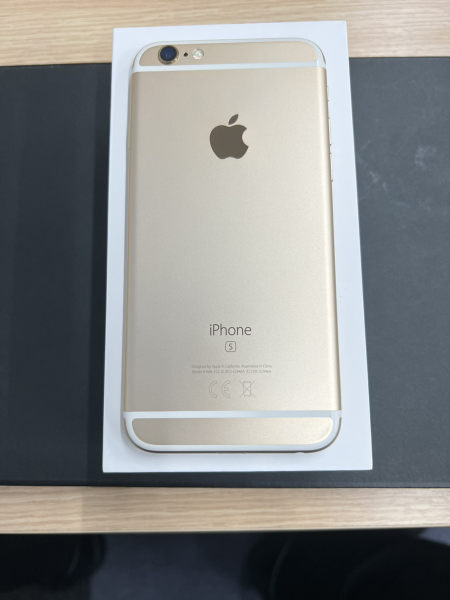 iPhone6s 32GB ゴールド au△ 中古本体のみ SIM解除品