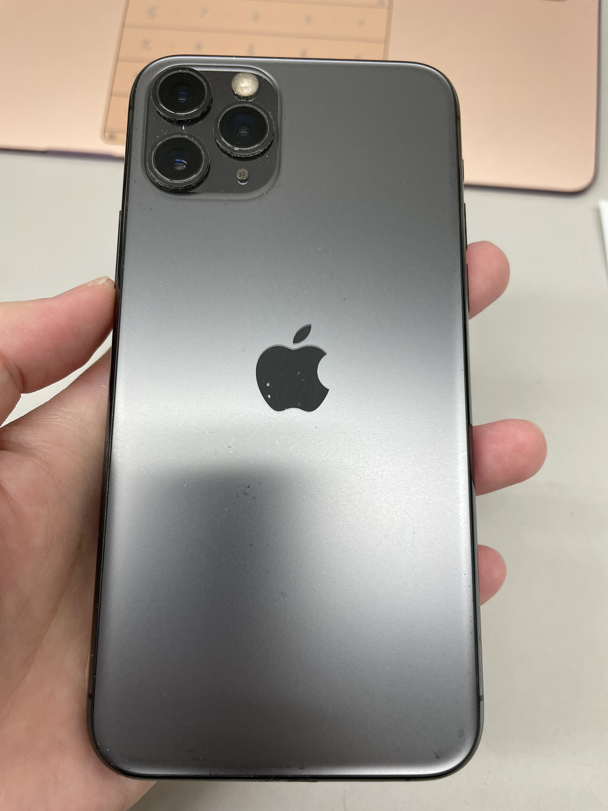 iPhone11 Pro 64GB グレー SB○ SIM解除品 中古本体・箱