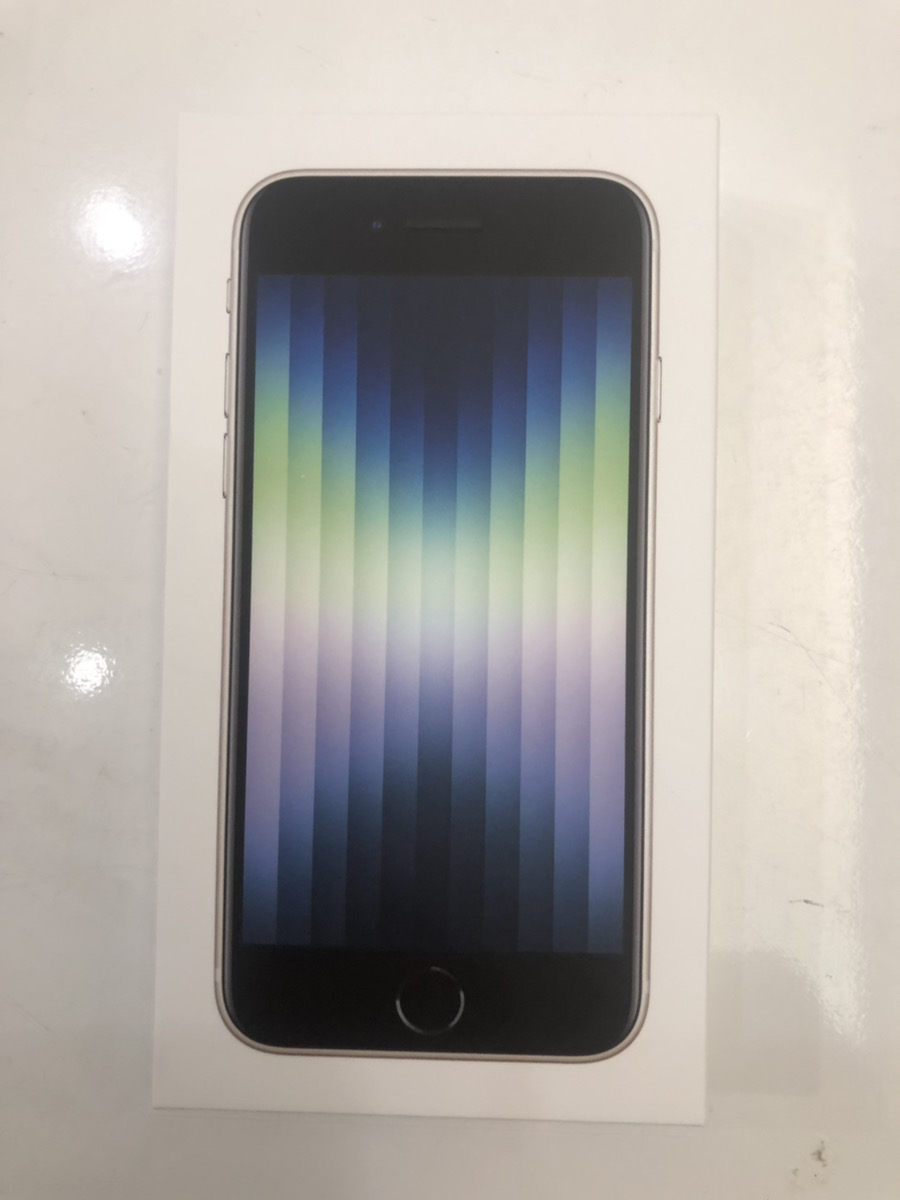 iPhoneSE3 64GB スターライト