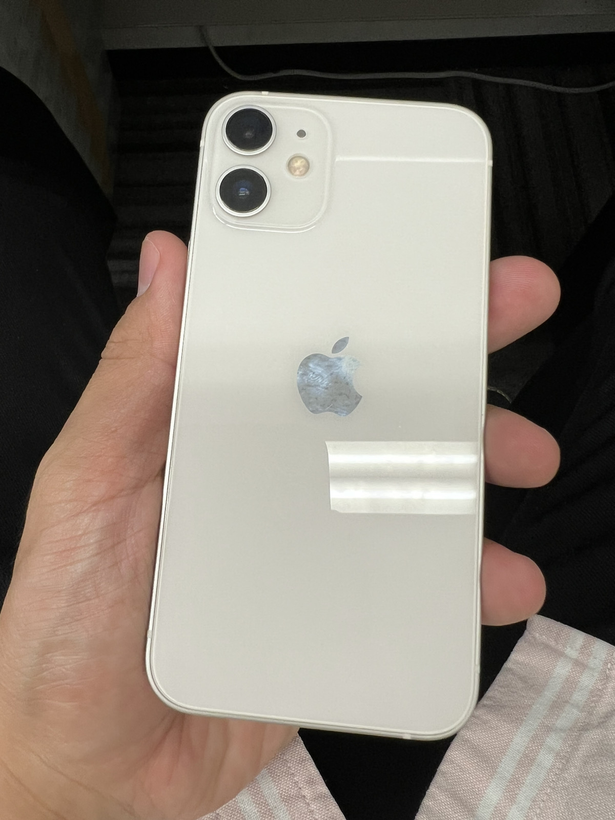 iPhone12 mini 128GB ホワイト Apple SIMフリー　中古本体のみ 起動不可アクチロック品