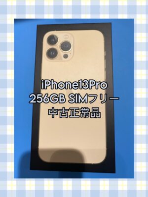 iPhone13Pro・256GB・SIMフリー・利用制限〇【天神地下街店】