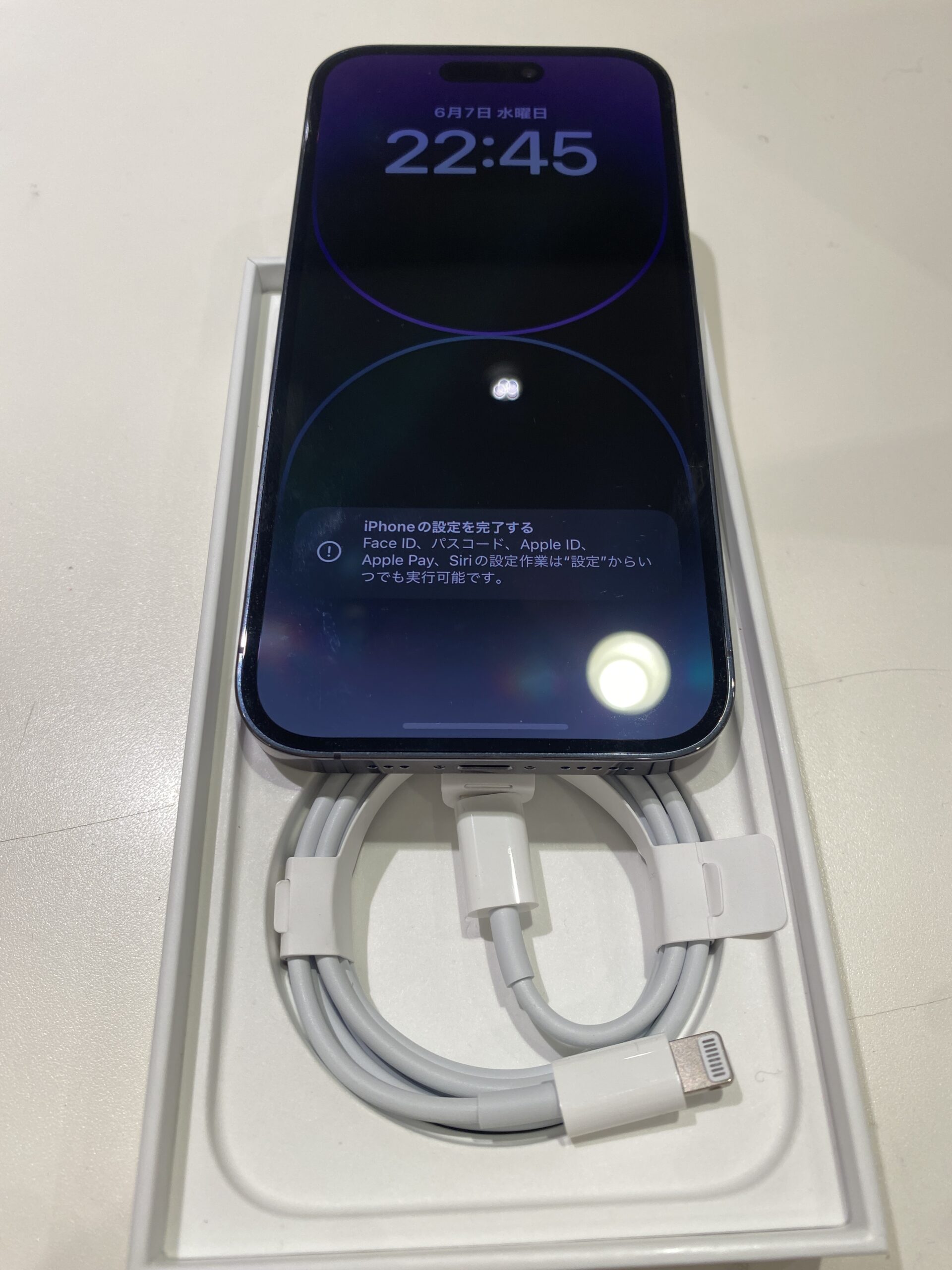 iPhone12mini 128GB  中古 本体 箱 新品付属品、SIMフリー　ミッドナイト