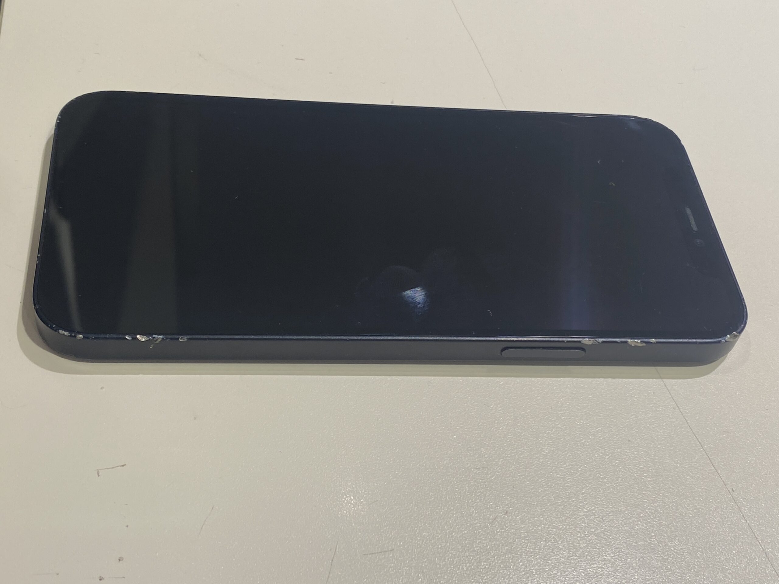 iPhone12 128GB 中古 本体のみ BK ソフトバンク○