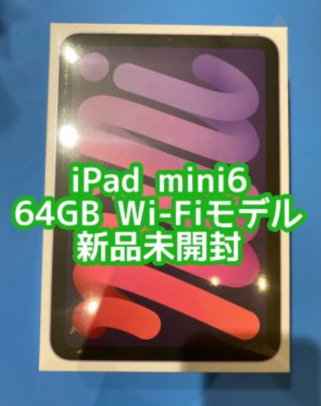 iPad mini 第6世代 64GB Wi-Fiモデル【天神地下街店】
