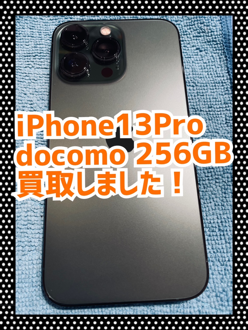 iPhone13Pro・256GB・docomo・利用制限〇【天神地下街店】