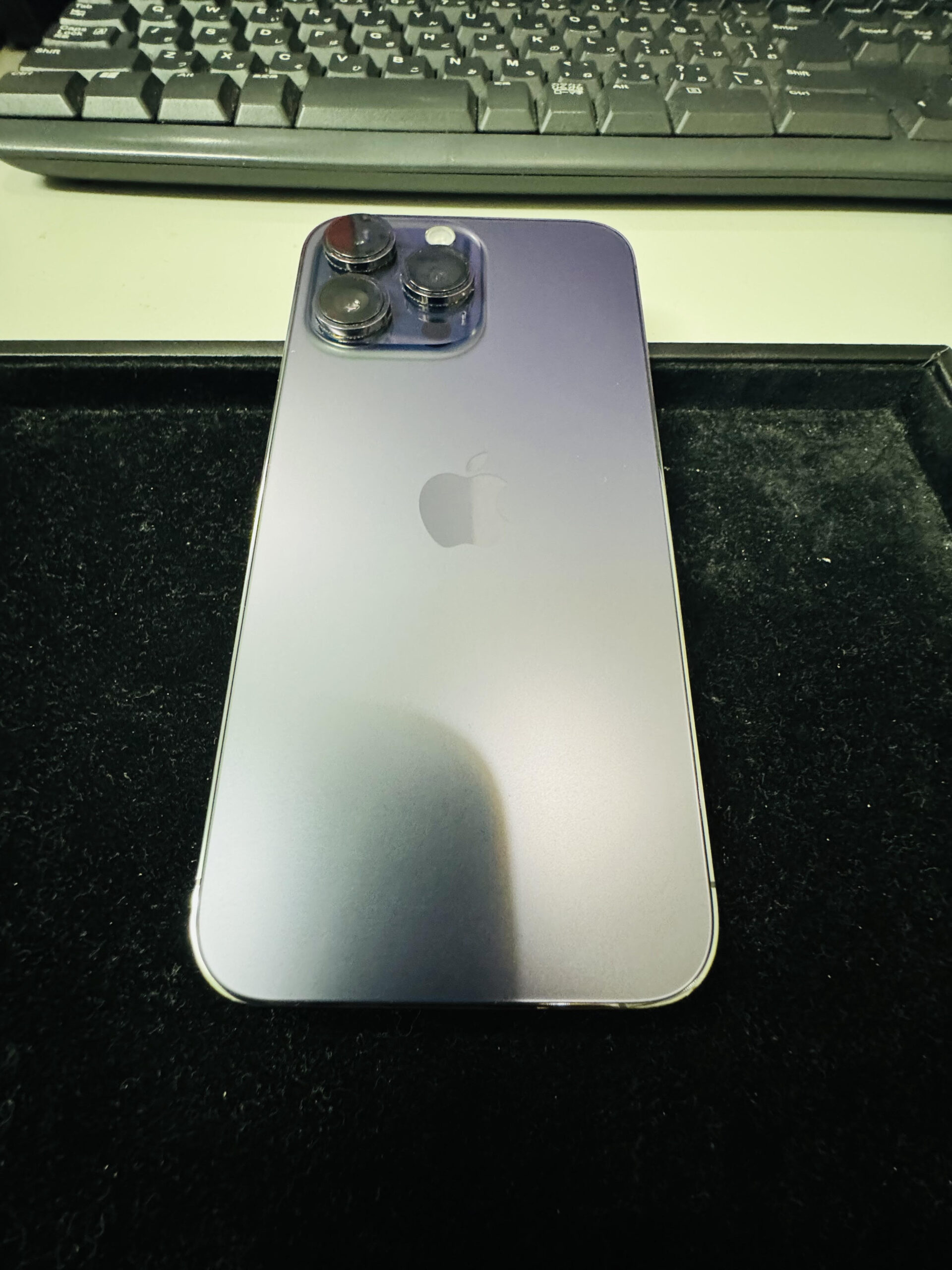 iPhone14ProMAX 256GB purple Softbank △ 中古美品 【所沢店】