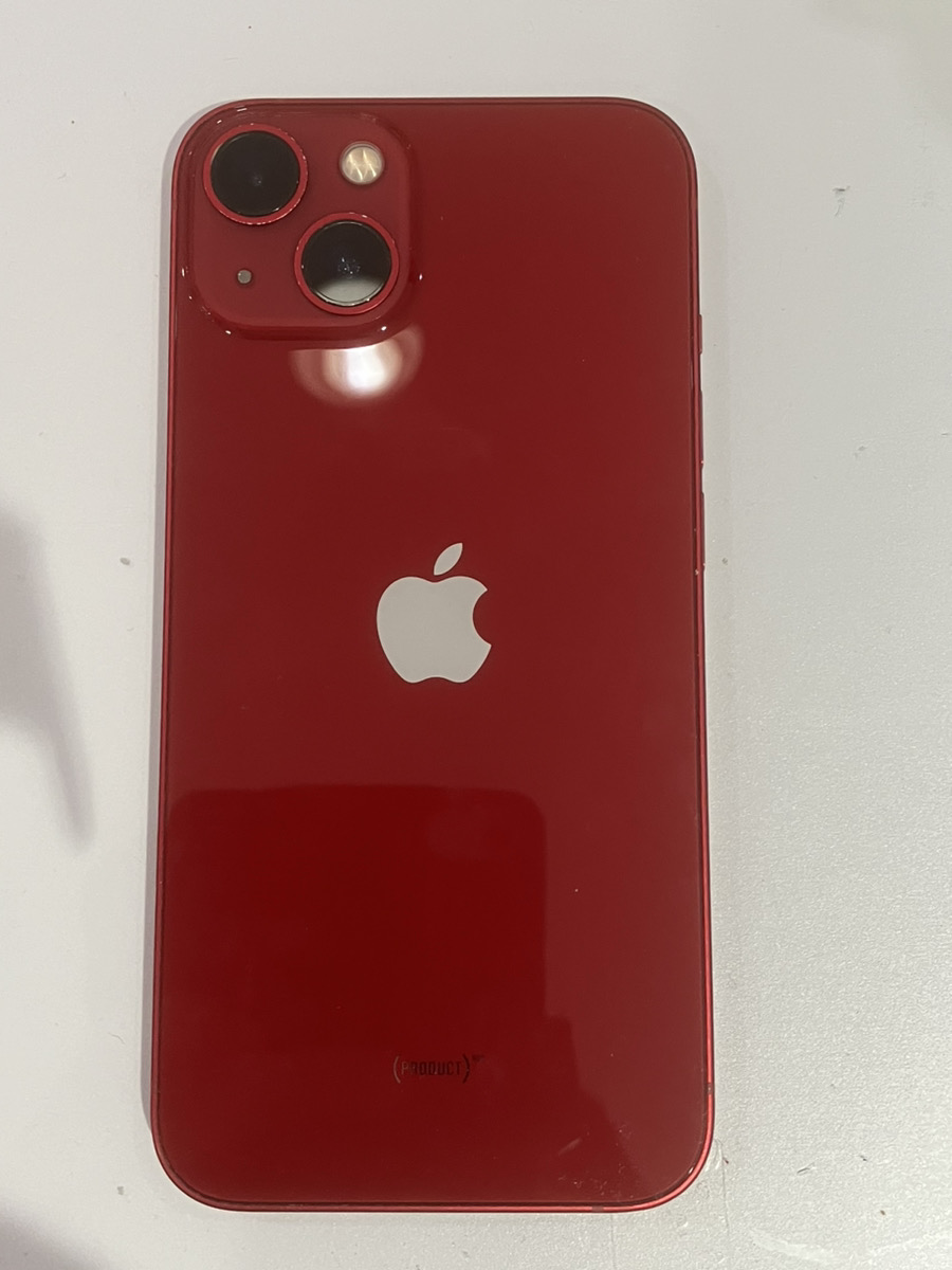 iPhone13 256GB 中古 レッド AppleSIMフリー 【coco東急プラザ蒲田店】