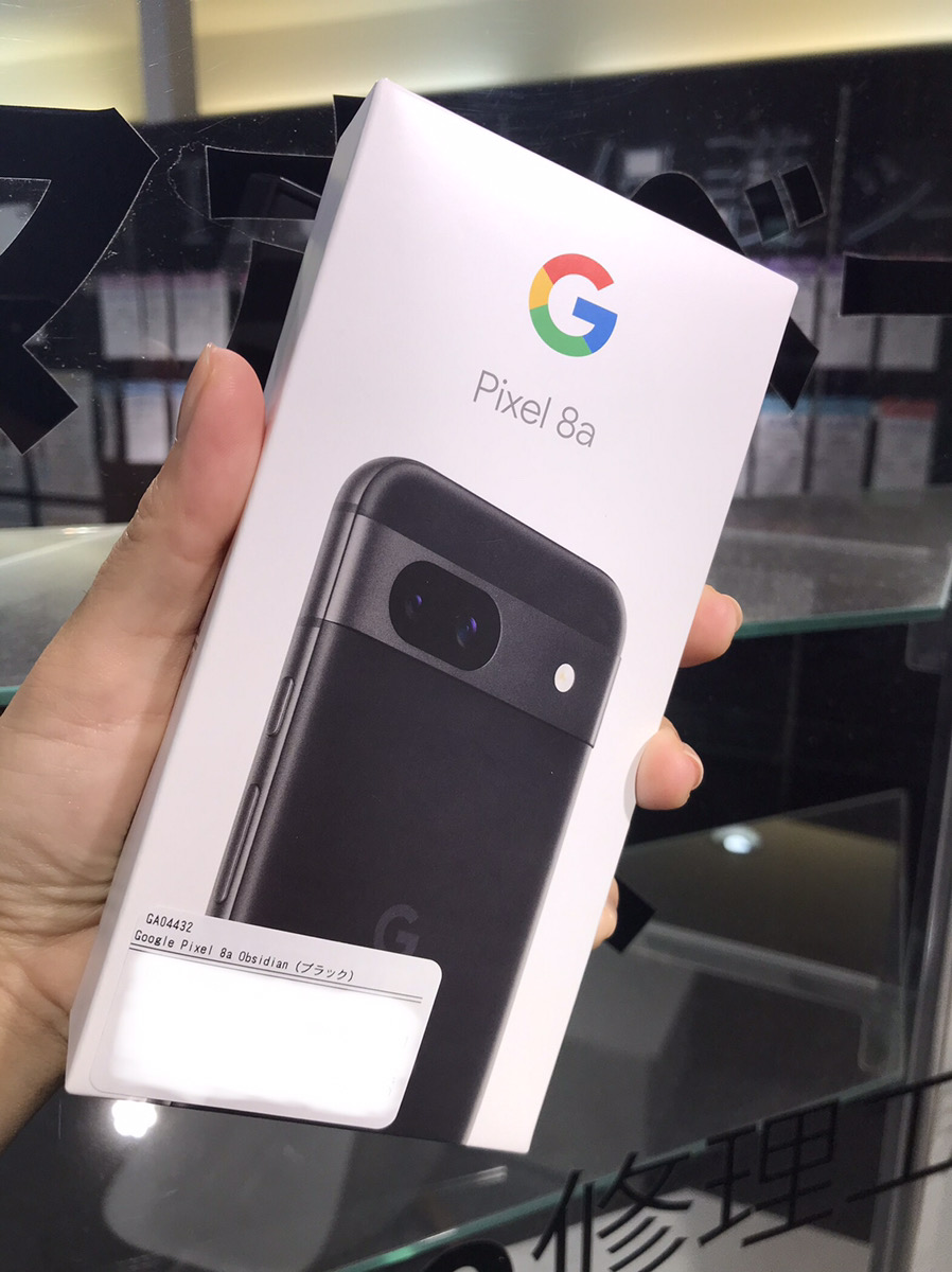 pixel8a 128GB ブラック 中古品(美品) au【川崎店】