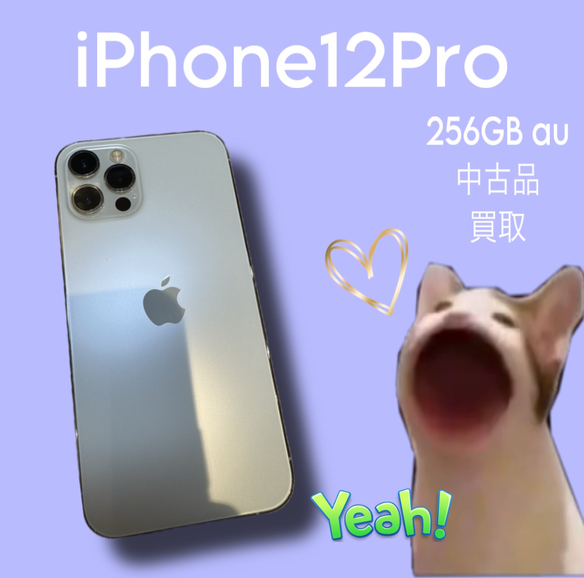 iPhone12Pro・256GB・au・ネット制限○【天神地下街店】