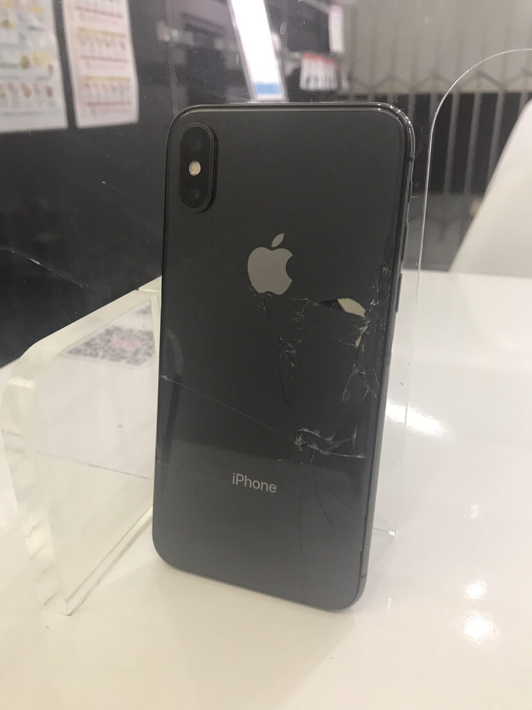 iPhone修理工房 iphone  iphoneX 買取　新品　査定　買取　査定　川崎　スマホ 故障品 ブラック docomo キャリア 端末 