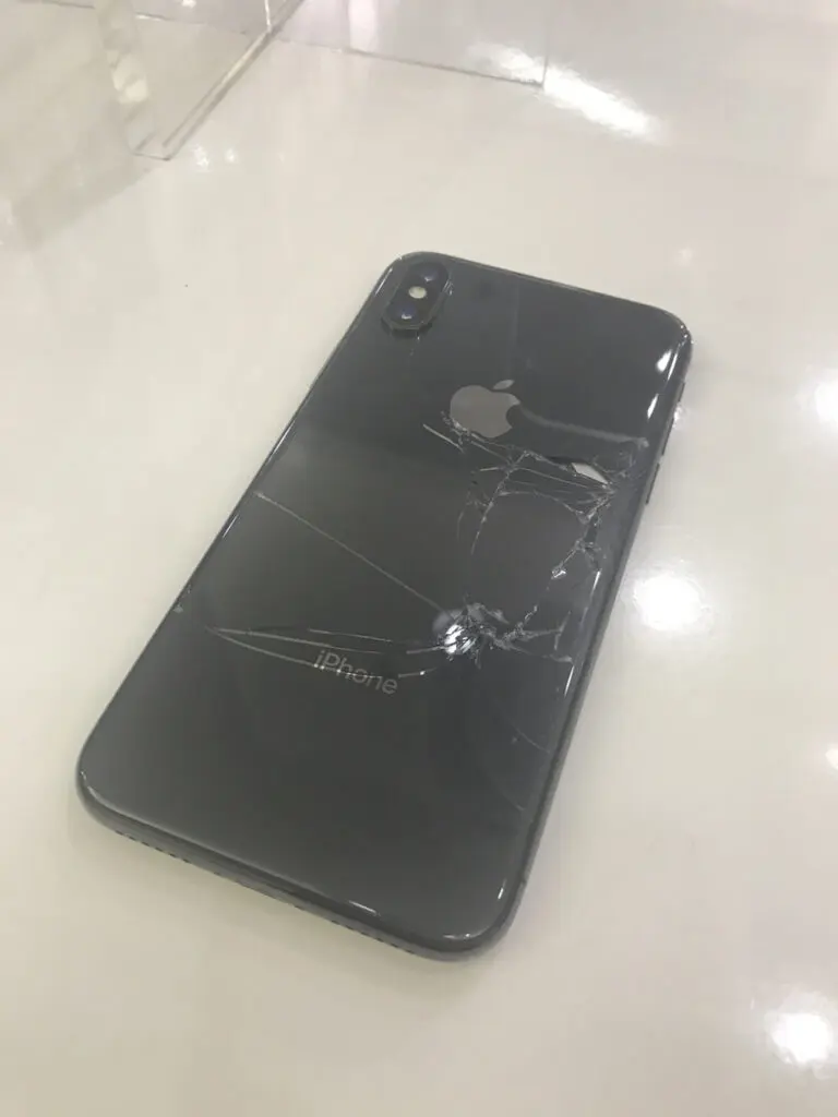 iPhoneX ブラック 256GB docomo 故障品 本体のみ【川崎店