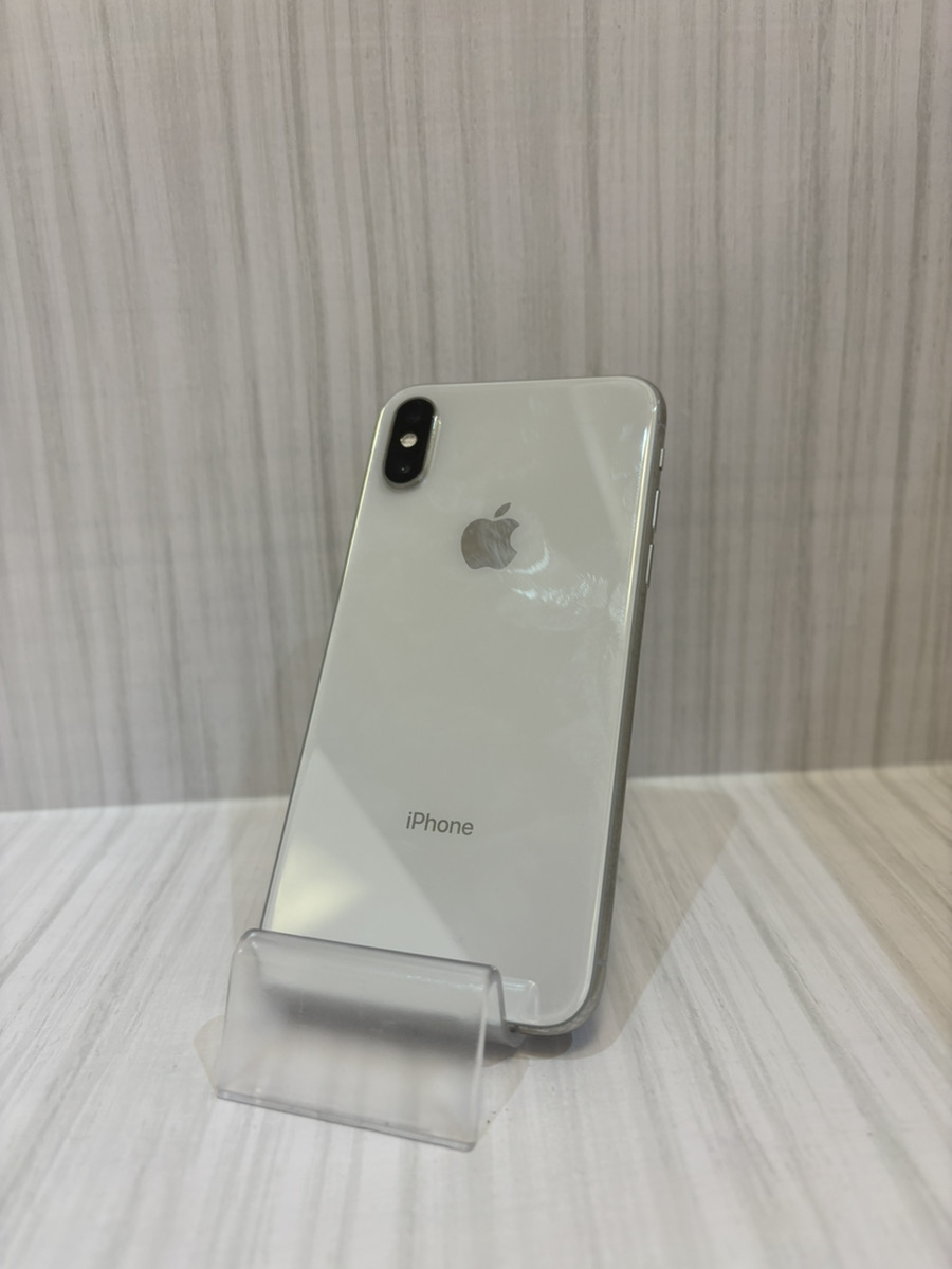 iPhoneXs 256GB ホワイト apple　SIMフリー 中古 箱あり付属品無し【藤沢OPA店】