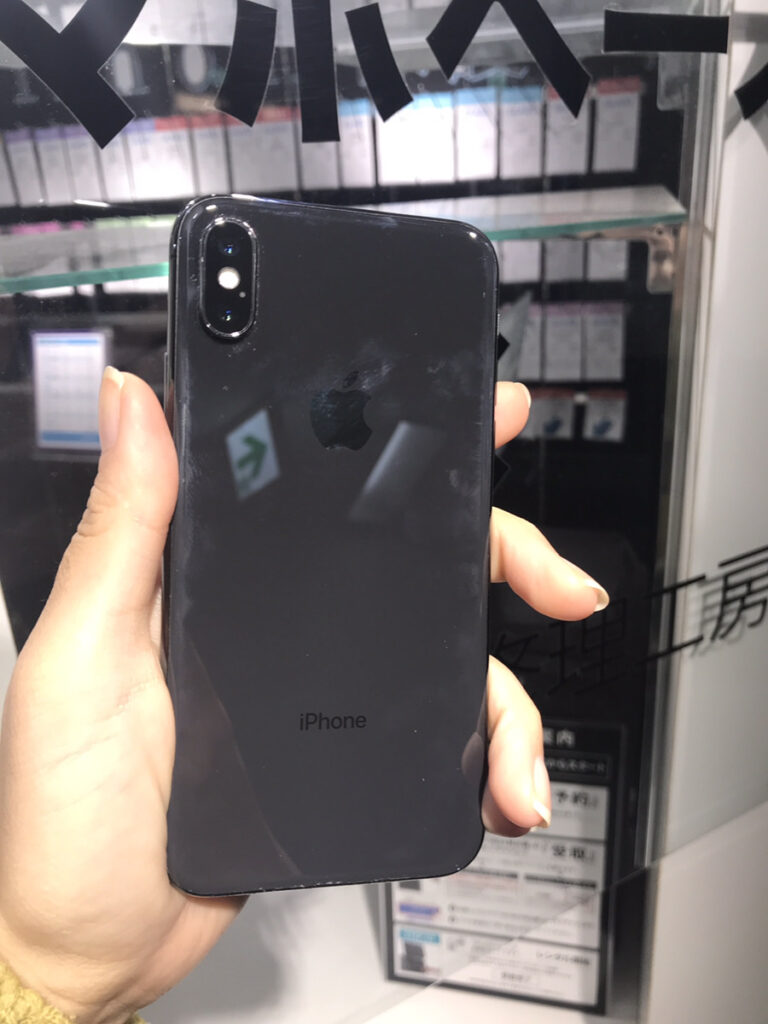 iPhone修理工房 iphone i 買取　新品　査定　買取　査定　川崎　スマホ 故障品 docomo キャリア 端末 SIMフリー KDDI 楽天 Softbank 256GB 中古品 スペースグレイ 黒点 汚れ 画面割れ 液晶 FaceID 故障 true toneなし 画面交換 iPhoneX