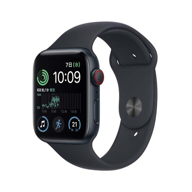 Apple Watch SE1 Nike 44mm GPS+Cellularモデル スペースグレイ/スポーツバンド アンスラサイト/ブラック S/M&M/L MG0A3J/A 32GB