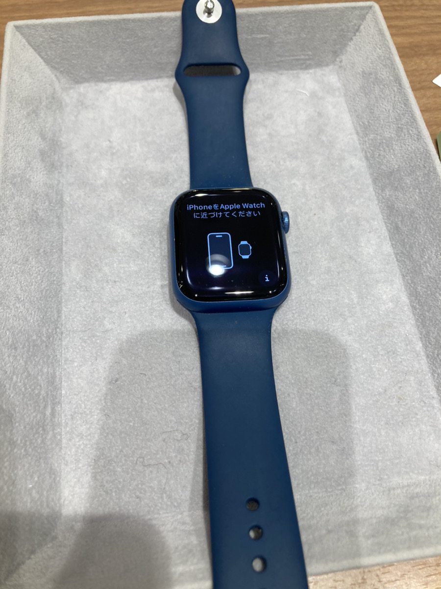 Apple Watch Series7 45mm GPS+Cellularモデル ブルー 【錦糸町店】