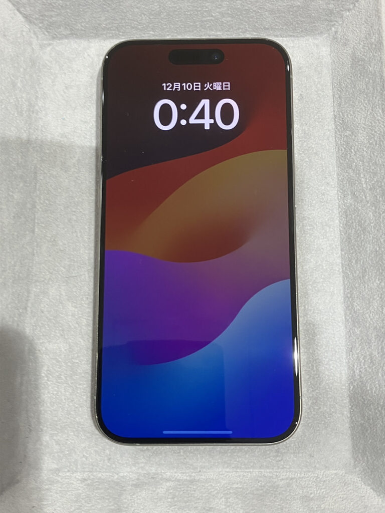 iPhone15Pro　買取　SB△　中古本体のみ　