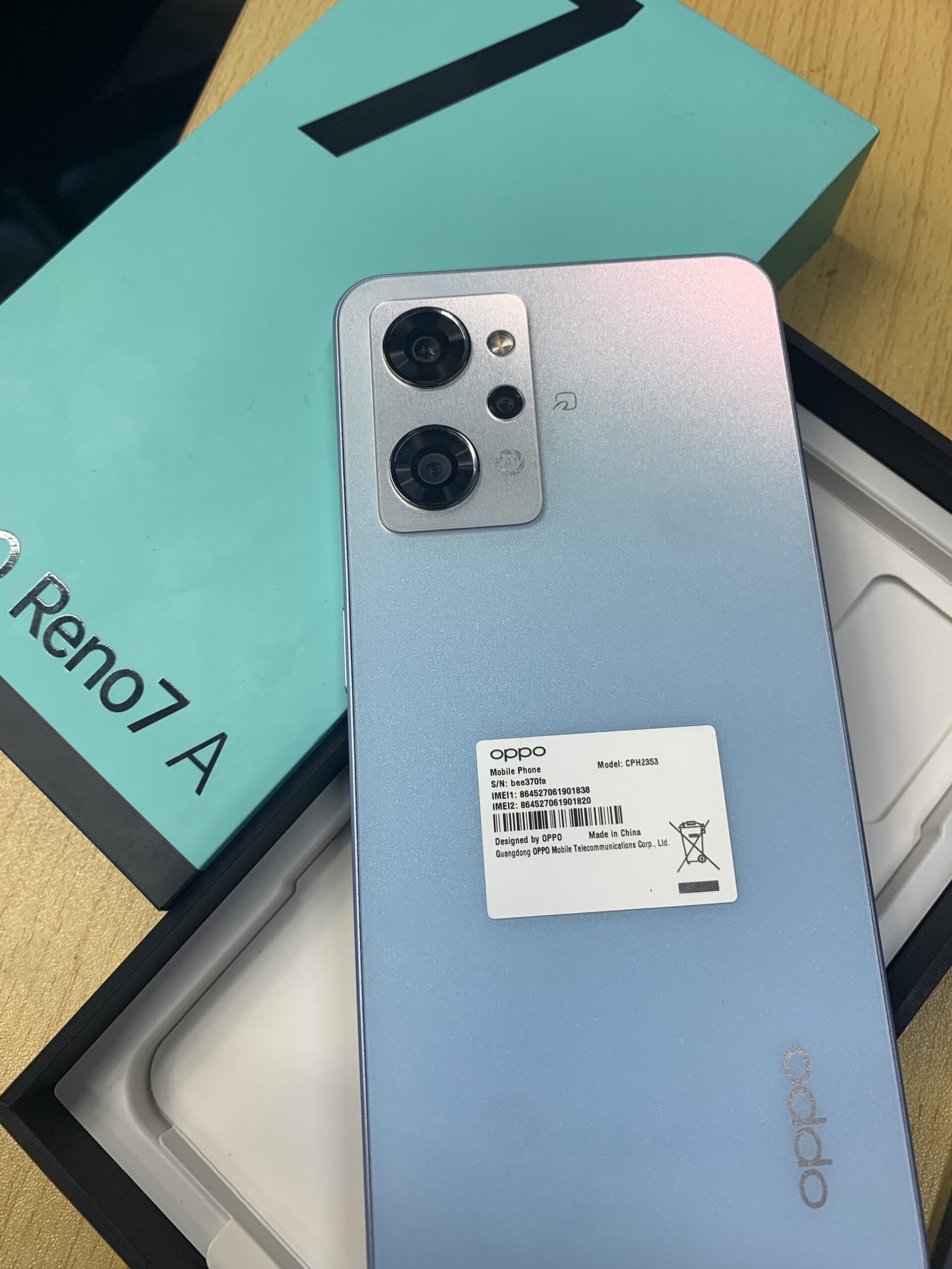 OPPOReno7A 128GB 買取実績報告【練馬店】