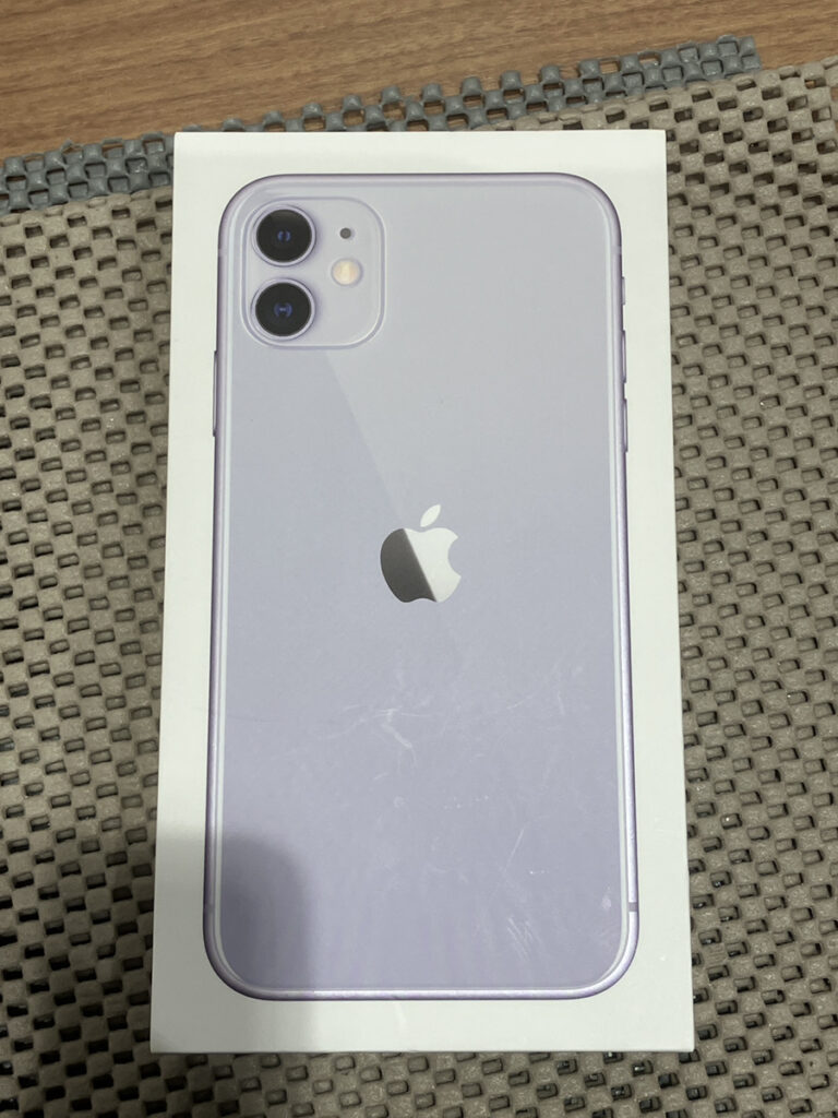 iPhone11 128GB パープル SIMロック解除済 利用制限ー 中古 箱あり【錦糸町店】