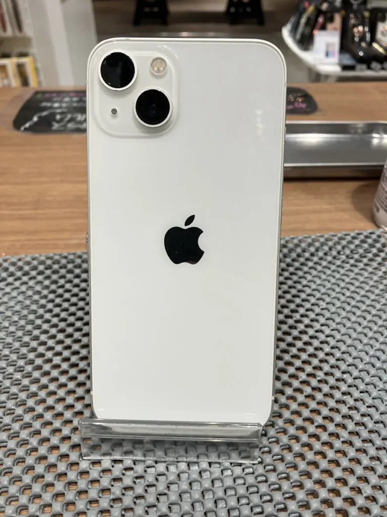 iPhone13 256ＧＢ　ホワイト　箱付き iPhone13 256GB ホワイト 中古本体のみ docomo△【錦糸町PARCO店