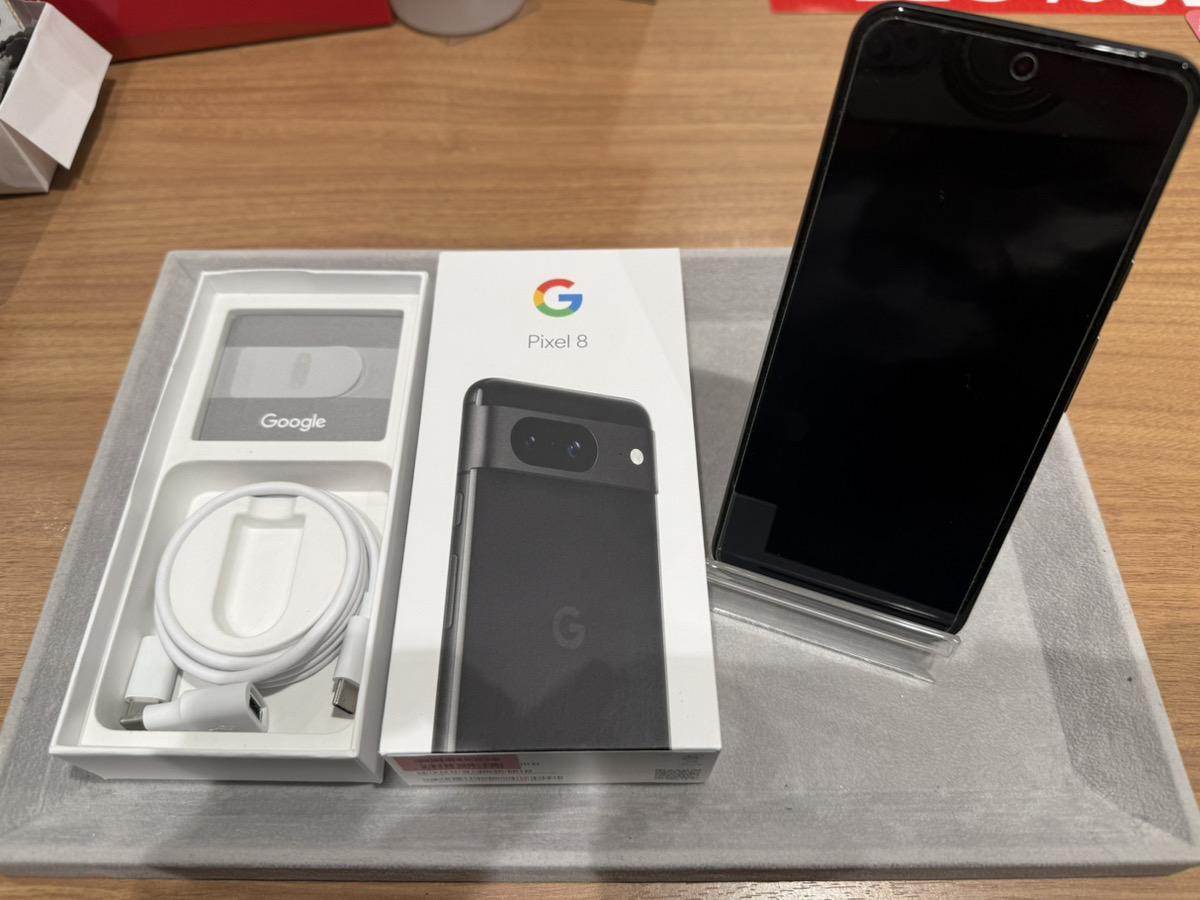 Googlepixel8 128GB アダプターケーブル箱付属 SB〇 中古【錦糸町店】