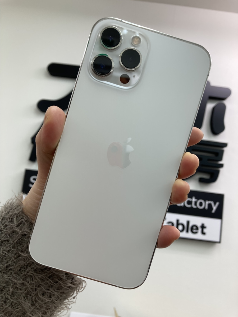 iPhone 12Pro Max シルバー 128GB  SoftBank△　中古本体のみ　【溝の口店】