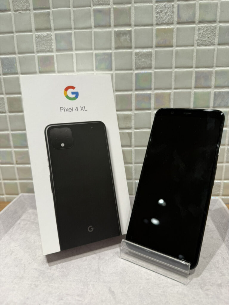 Pixel 4 XL SB〇 128GB 初期フィルム箱アダプターあり フレームへこみ傷欠けあり【錦糸町PARCO店】