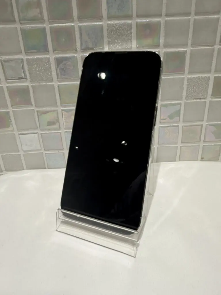 iPhone13Pro 128GB au△ バッテリー76% スピーカー音割れ 黒点