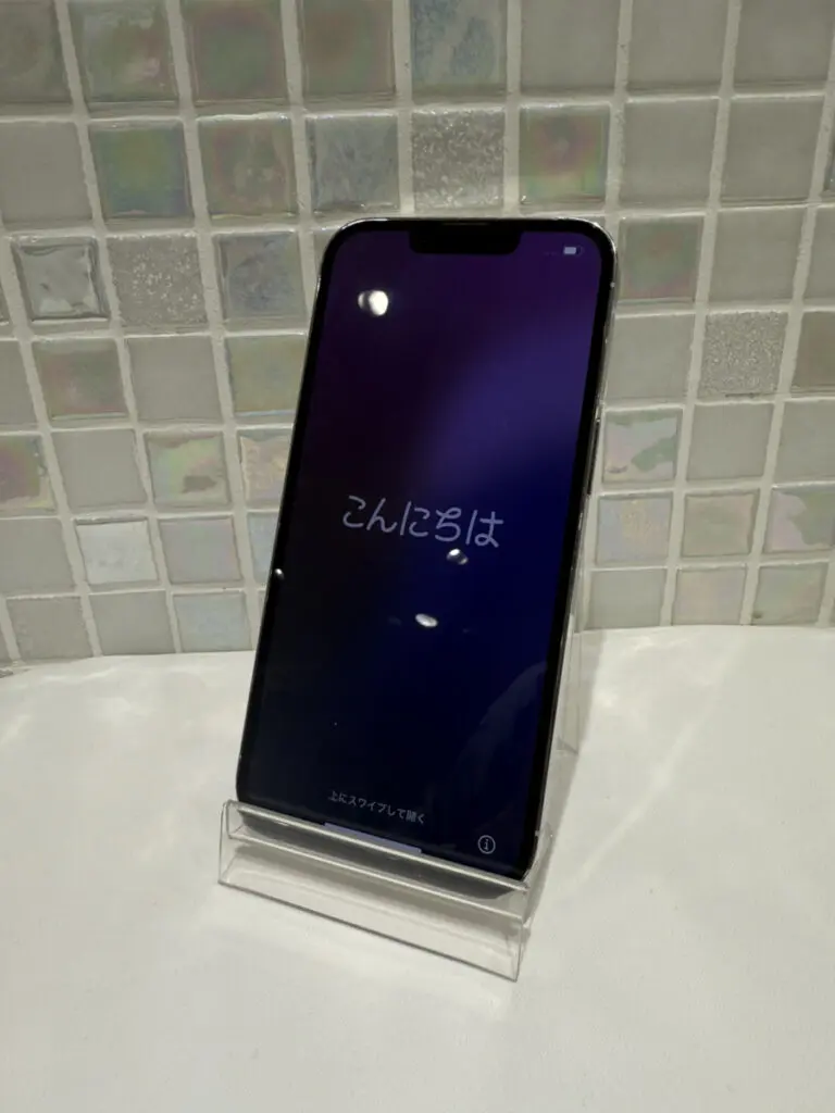 iPhone13Pro 128GB au△ バッテリー76% スピーカー音割れ 黒点